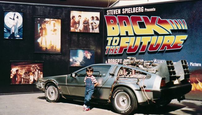 Elijah, from 1988. Just three years after Marty McFly's first DeLorean trip. 