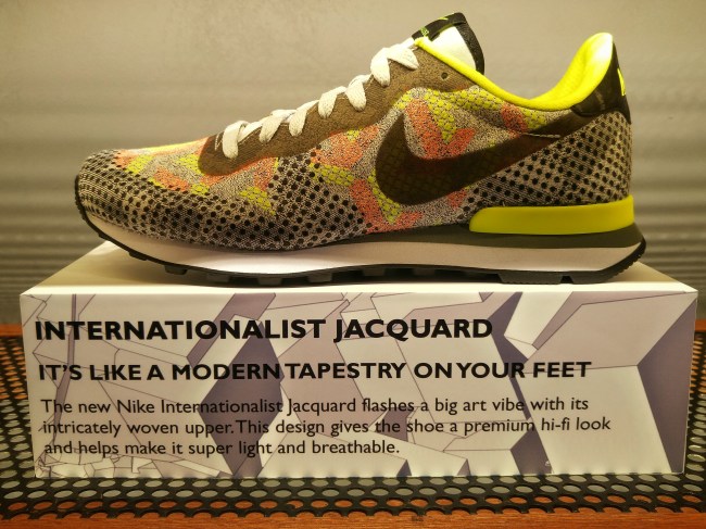 The Internationalist Jacquard from Nike is a work of sneaker art. 